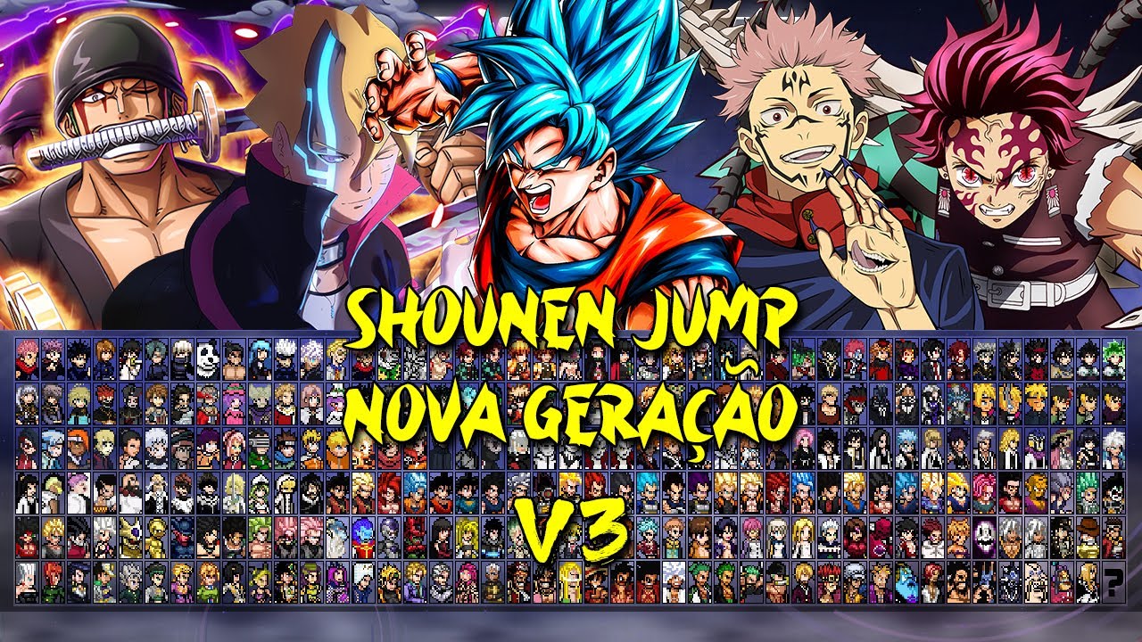 Shounen Jump: Nova Geração Mugen V3 (DirectX)