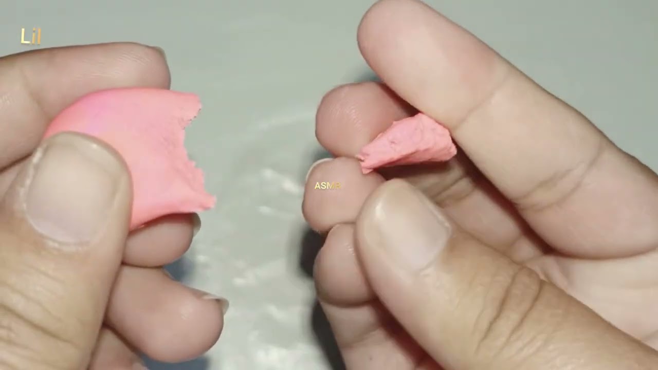 ASMR Playing Soft Moulding Clay 😌 Making Flower with Clay#asmr #satisfying #relaxing #clay 