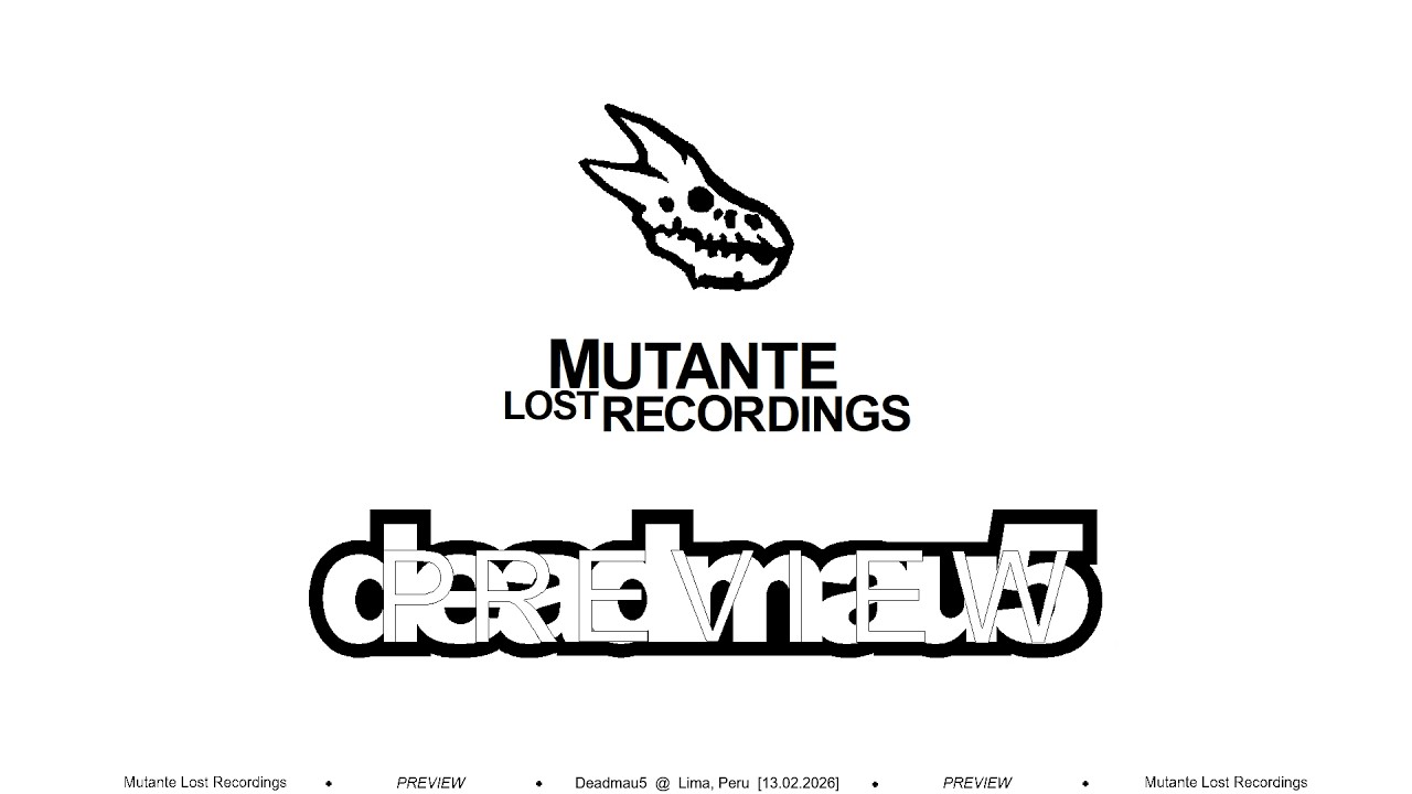 Mutante Lost Recordings Preview: Deadmau5
