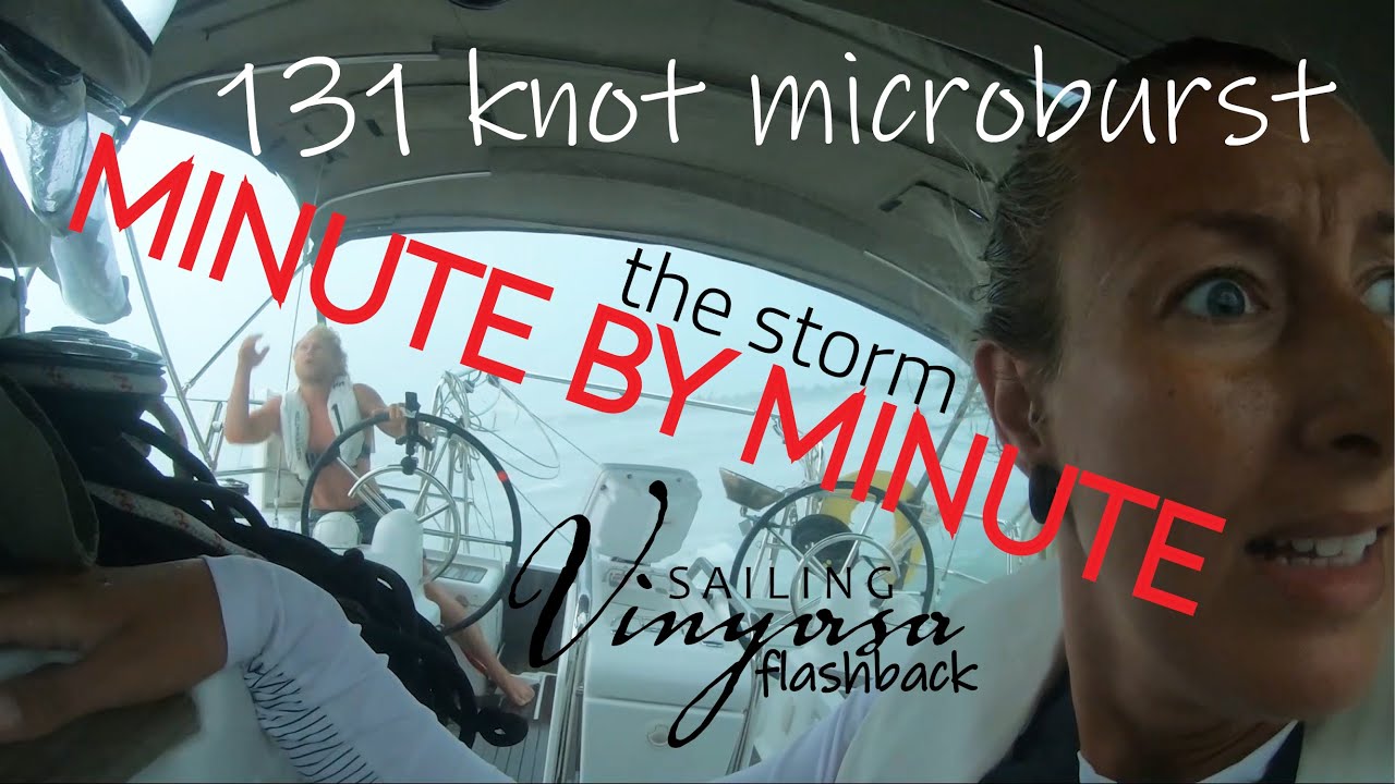 INSANE MICROBURST - RAW footage! | SAILING Vinyasa Flashback: West Palm Beach April 26, 2020