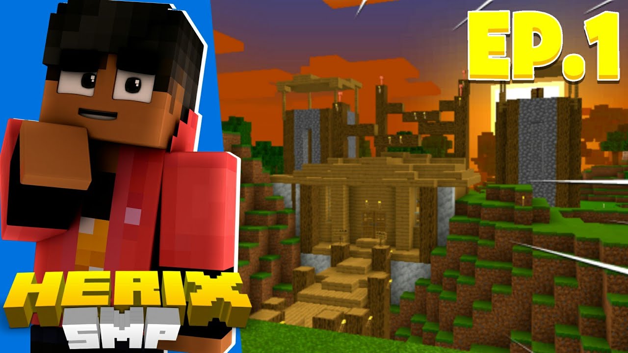 A New Home! | Mnecraft Herix SMP - Ep.01