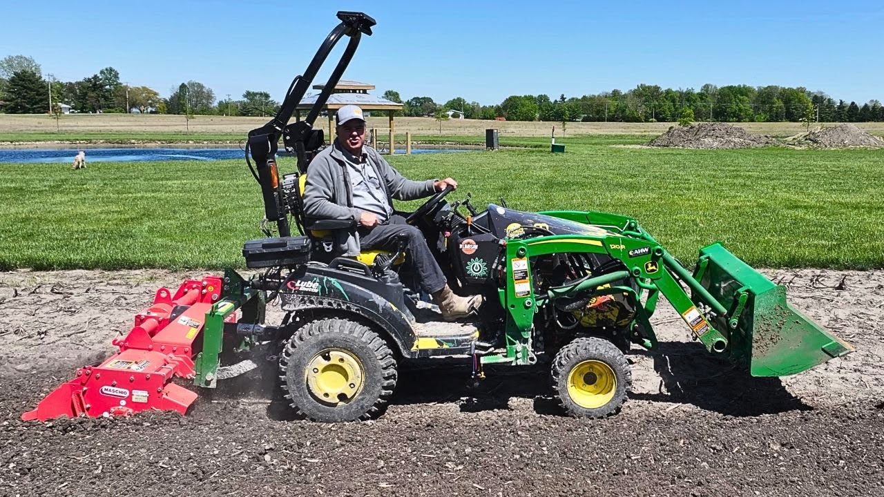 PAYS FOR ITSELF! Planting Sweet Corn with a Tractor!