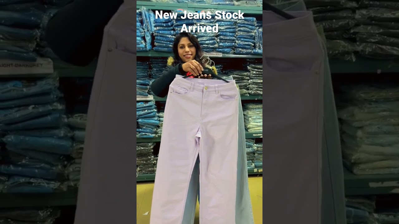 Export Surplus Ladies Jeans 