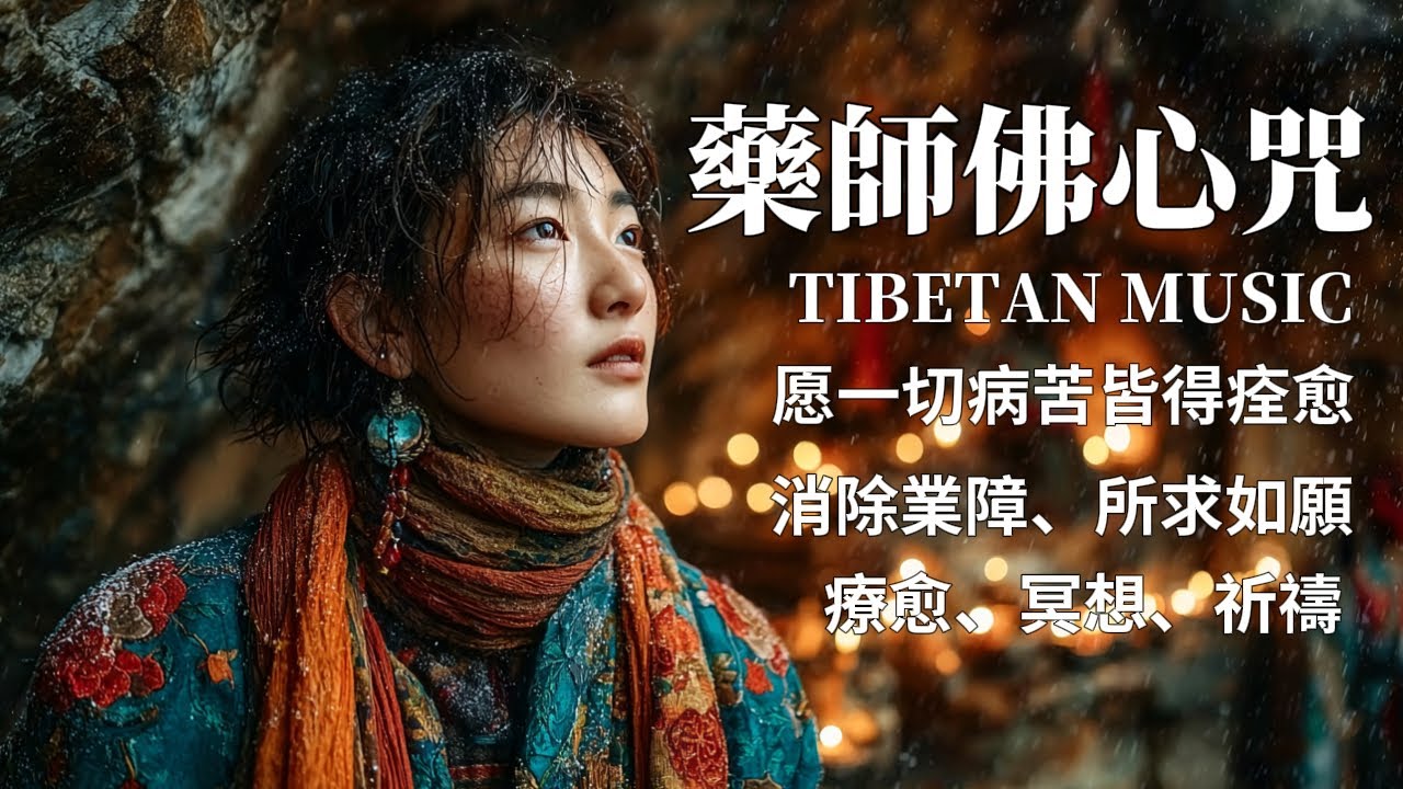 🎧西藏梵音療愈｜藥師佛心咒｜療愈佛樂｜佛教冥想放鬆音樂｜驅散業障迷霧，煥發身心朝氣 #放鬆音樂 #疗愈歌曲 #music #tibetanmusic #音樂 #西藏颂钵 #西藏歌曲#藥師佛心咒