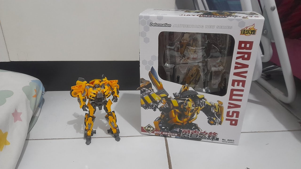 UNBOXING AND FIRST IMPRESSIONS! - Jiayuehuang/GYH Toys 8803 Brave Wasp