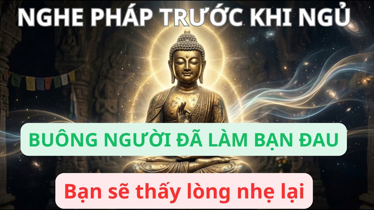 Nghe Pháp Trước Khi Ngủ – Học Cách Tha Thứ Để Tâm Nhẹ Lòng | Lời Phật Dạy | Chánh Pháp Tinh Hoa