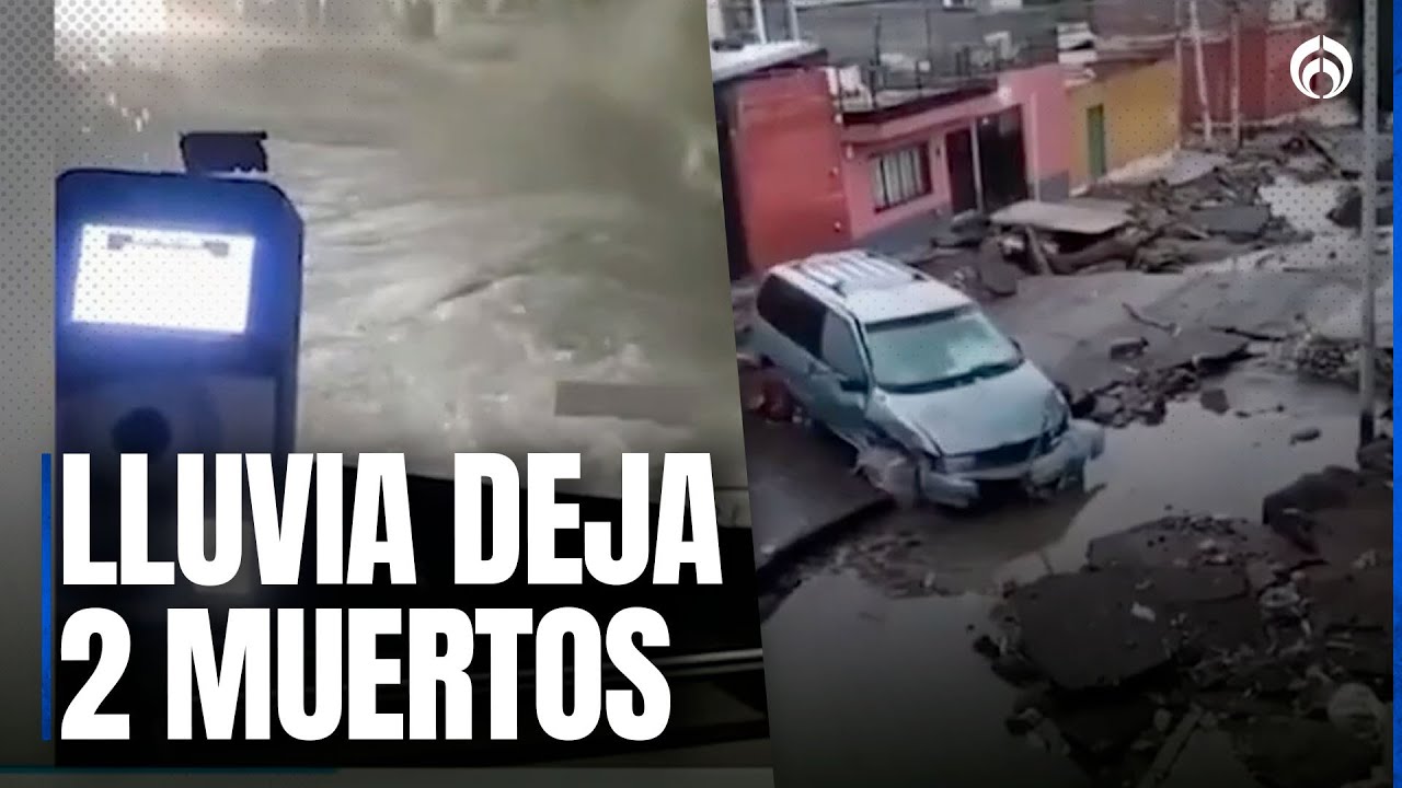 ¡Lluvia mortal! 2 mueren al ser arrastrados por aguacero en Querétaro