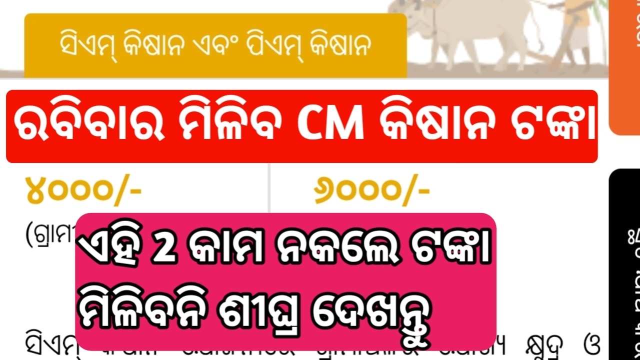 CM kisan yojana money big update 2026 today | CM kisan yojana new update today 2026 | kisan yojana