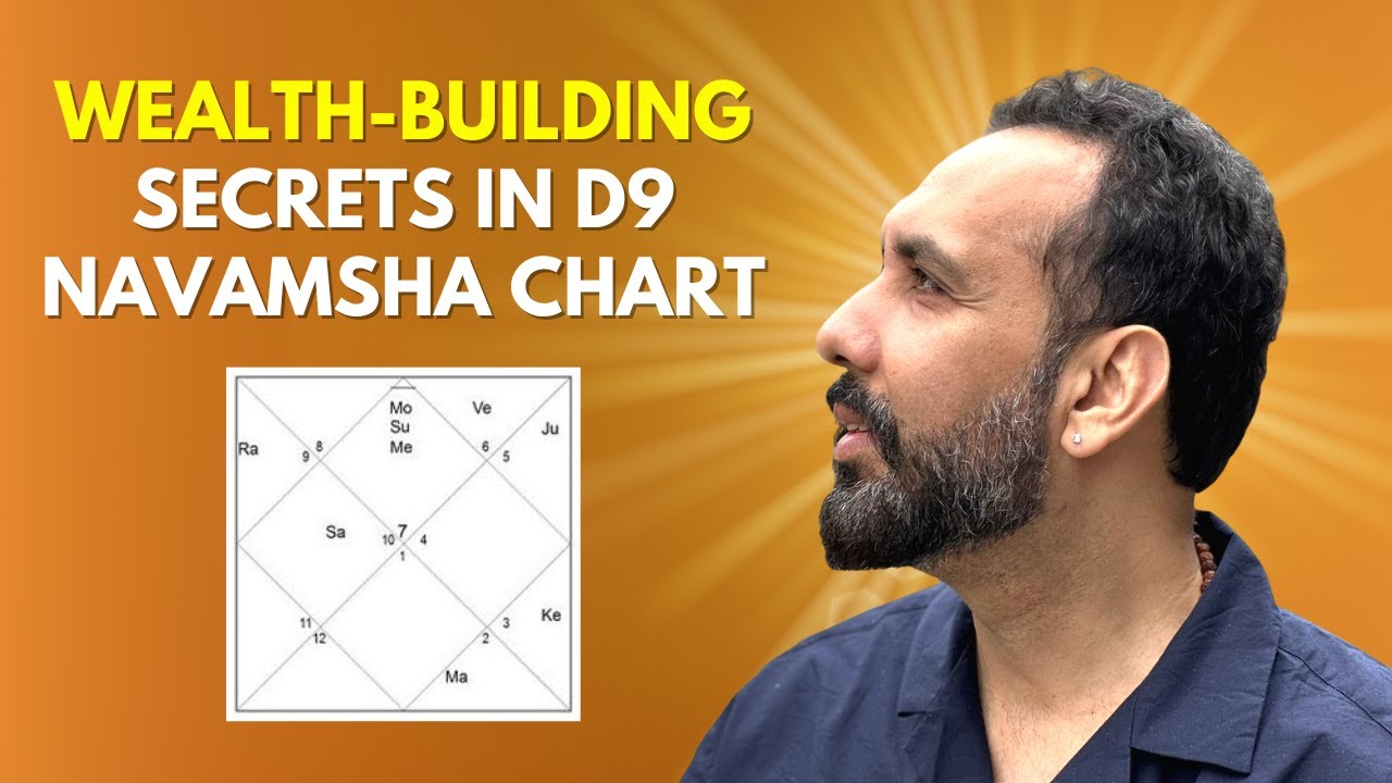 Understand D9 Navamsha Chart Its Definition and for Wealth Stability Yogas | Navneet Chitkara