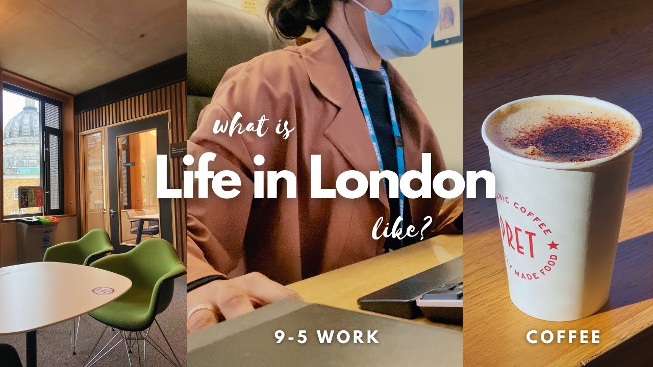 9-5 Work Week In My Life • What Life In London Looks Like • Cooking, Cleaning 🇬🇧