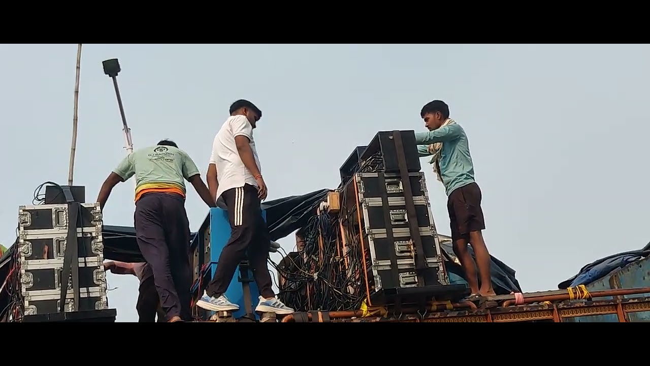 Dj Sarzen Testing bahut Jaldi hone wala he Sarzen bhai or Mahesh Bhai amplifier ready kar rahi he
