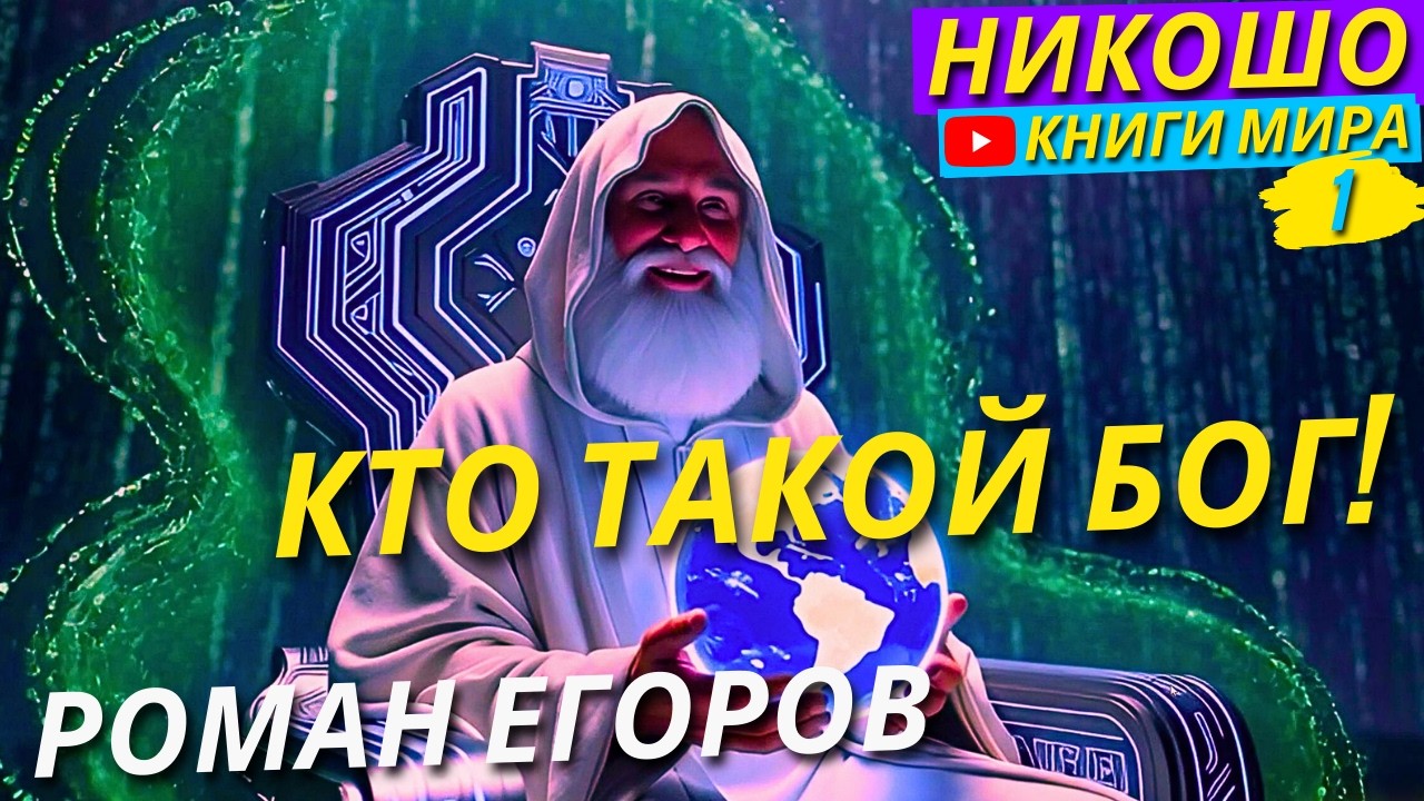 Как Появился Бог и Что ему От Нас Нужно?! Книга Откровений! Роман Егоров