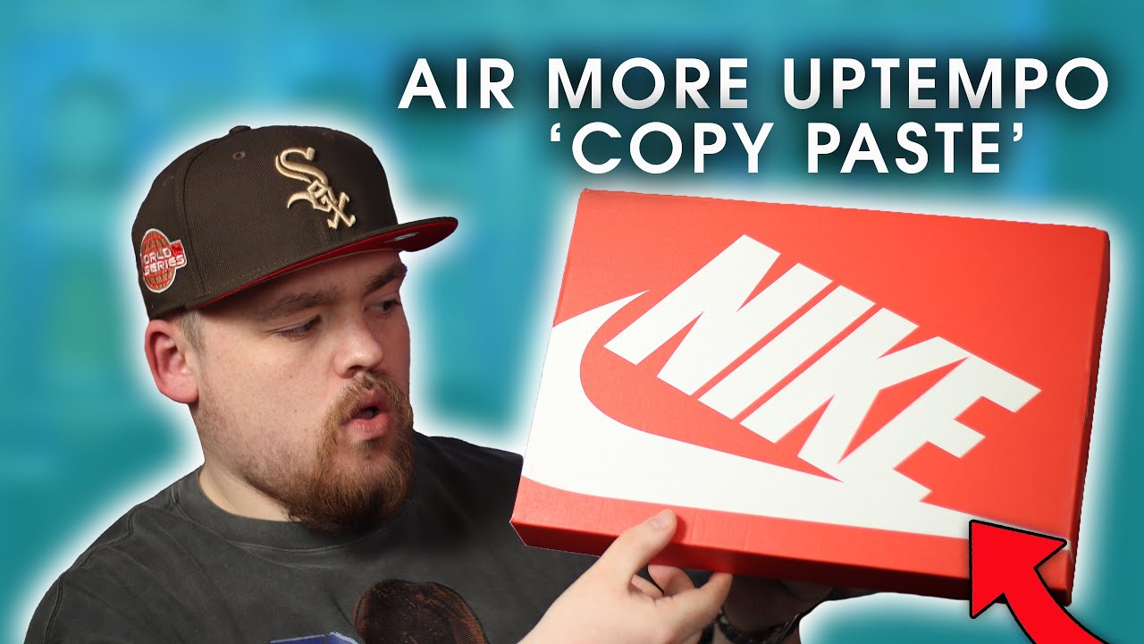 Nike Air More Uptempo 'Copy Paste' Detailed Review