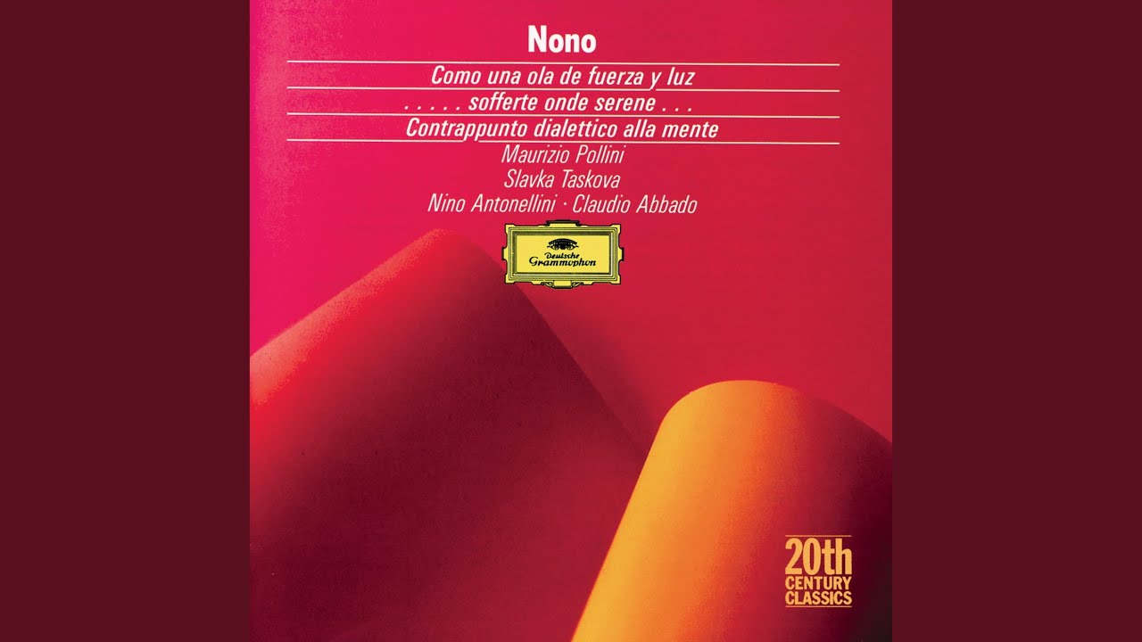 Nono: Contrappunto dialettico alla mente