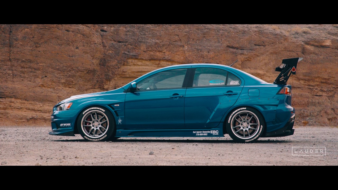 Reginald Cunanan's Evo X in 4K