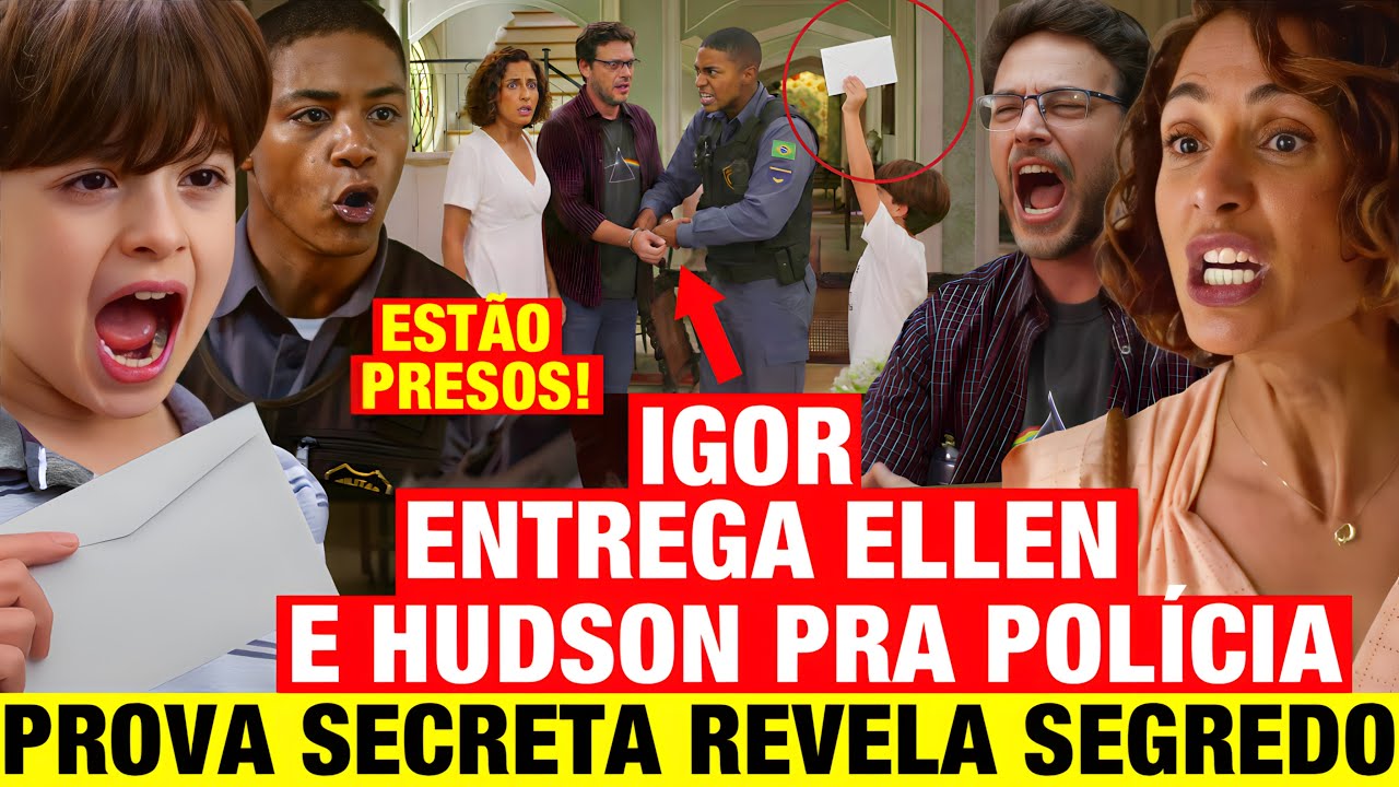 DONA DE MIM: RESUMO TERÇA 23/12 - Igor ENTREGA Ellen e Hudson pra POLÍCIA! Prova revela SEGREDO!