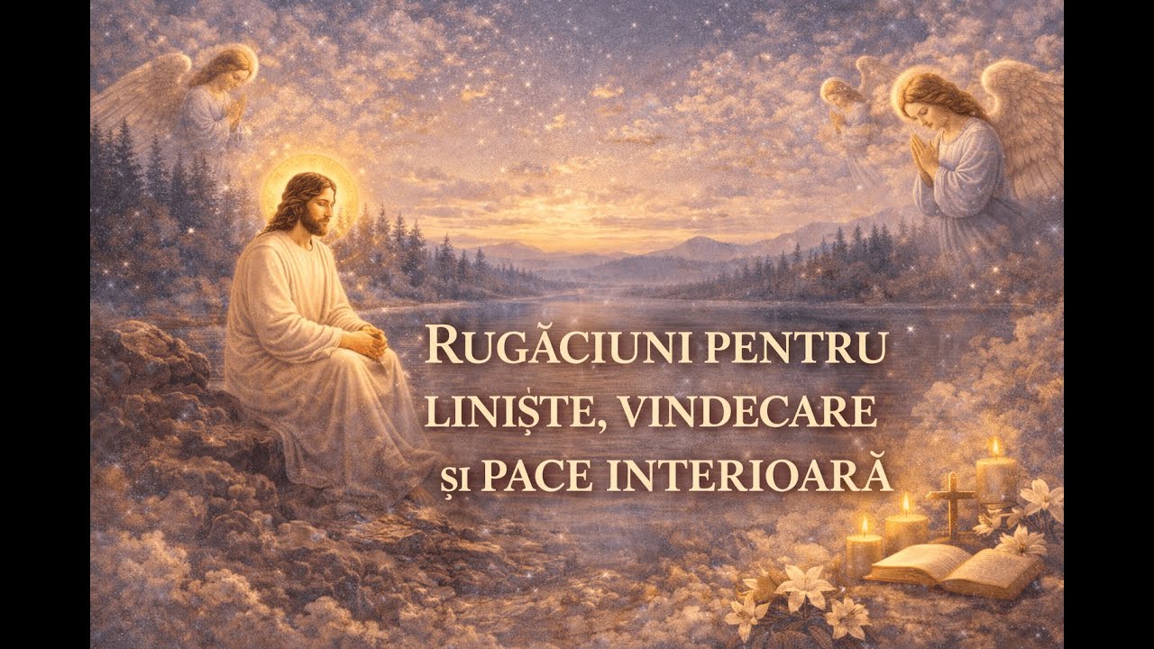 Rugăciuni pentru liniște, vindecare și pace interioară | Anxietate, oboseală, suflet 🙏