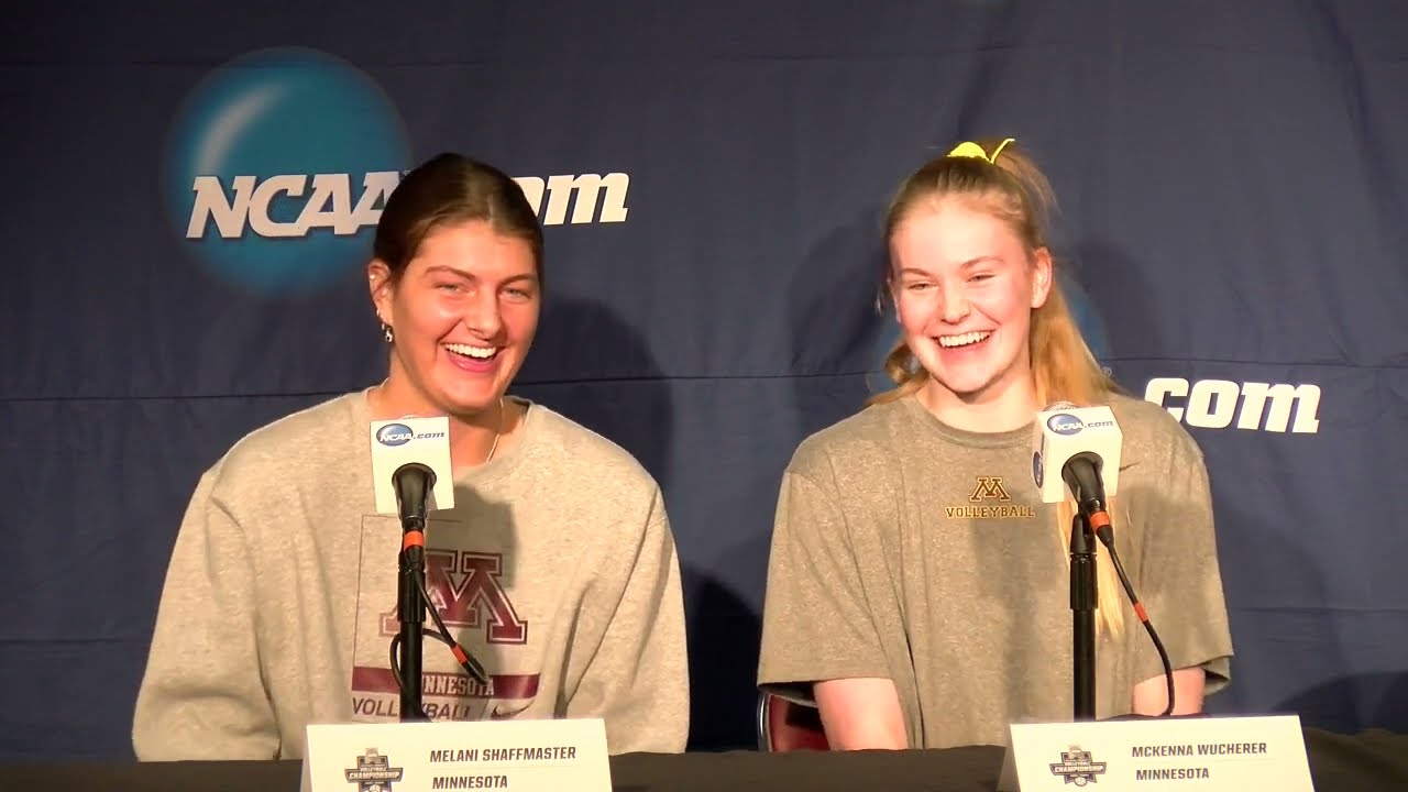 Press Conference: Melani Shaffmaster and Mckenna Wucherer Preview NCAA Tournament