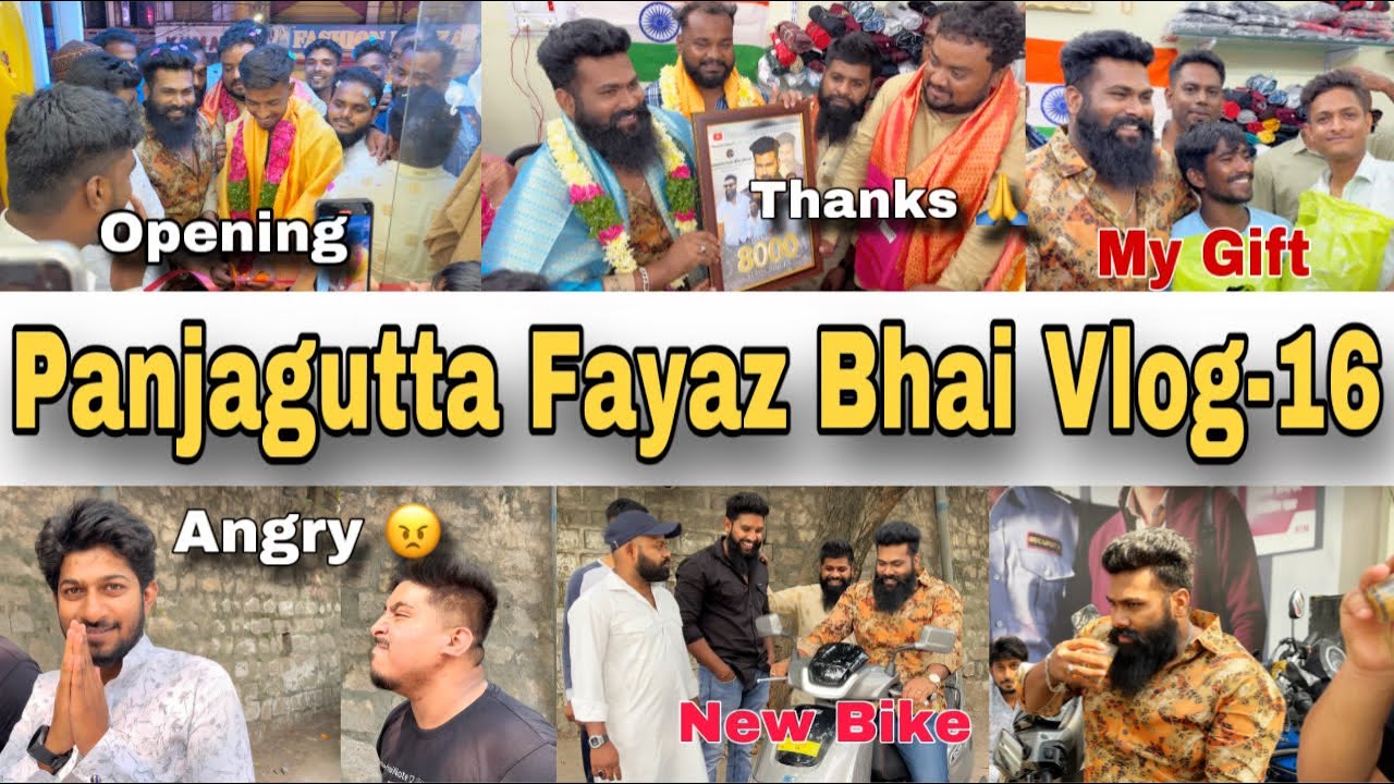 || Panjagutta Fayaz Bhai || Shop Opening || With Eagle Team || #eagleteamsarkar #eagleteam #vlog16