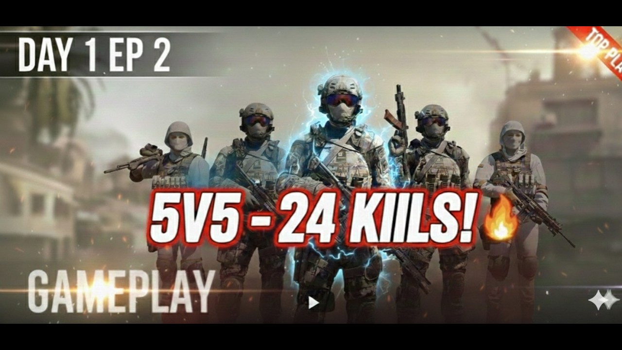 MY FIRST GAME WAS INSANE! 🔥 | 24 KILLS - CODM Gameplay (Day 1 Ep 2)