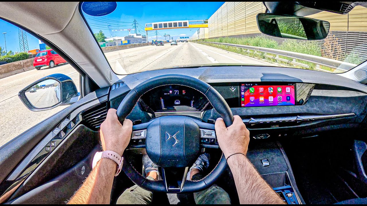 2024 DS 4 [1.2 130 hp] |0-100| POV Test Drive #2146 Joe Black