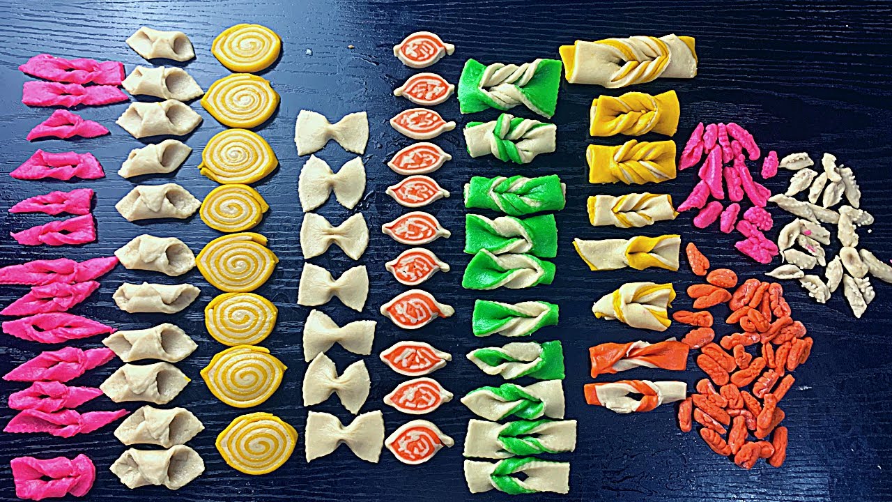 TIBETAN EASY COLOR KHAPSE| MAKING KHAPSE DESIGN USING KITCHEN ITEMS|LOSAR KHAPSE RECIPE