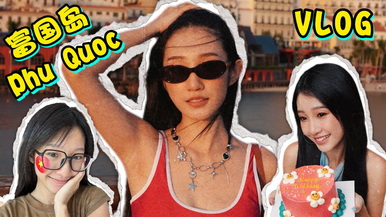 【HELLOOMOKA 去旅行 ✈️】在越南富国岛5天4夜庆祝生日 🎂🇻🇳 必看超级震撼的烟花 🎆 泡泥浴原来是那么舒服的 😳