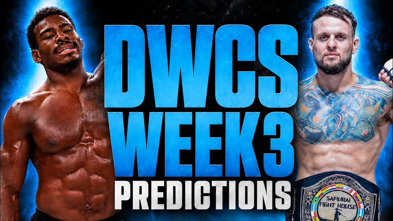 My MOST CONFIDENT Picks for Dana White Contender Series | Week 3 
