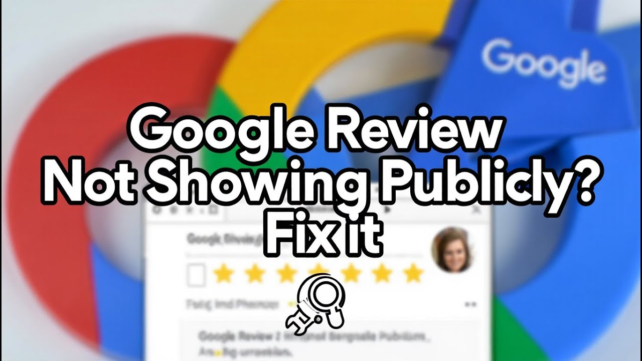 Google Review Not Showing Publicly? Here&rsquo;s the Fix!