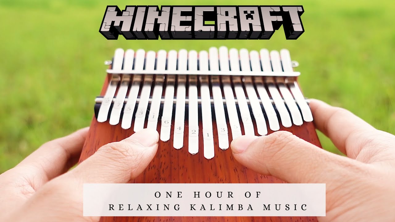 【1 HOUR】Minecraft Haggstrom Relaxing Kalimba Cover for Sleeping, Studying, Relaxing