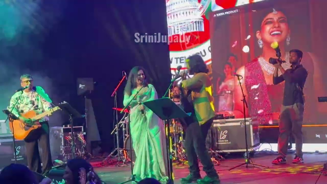 GWTCS - Diwali 🪔 Celebations - Virginia, USA #reels #singer #sunitha #telugu #diwali #special 