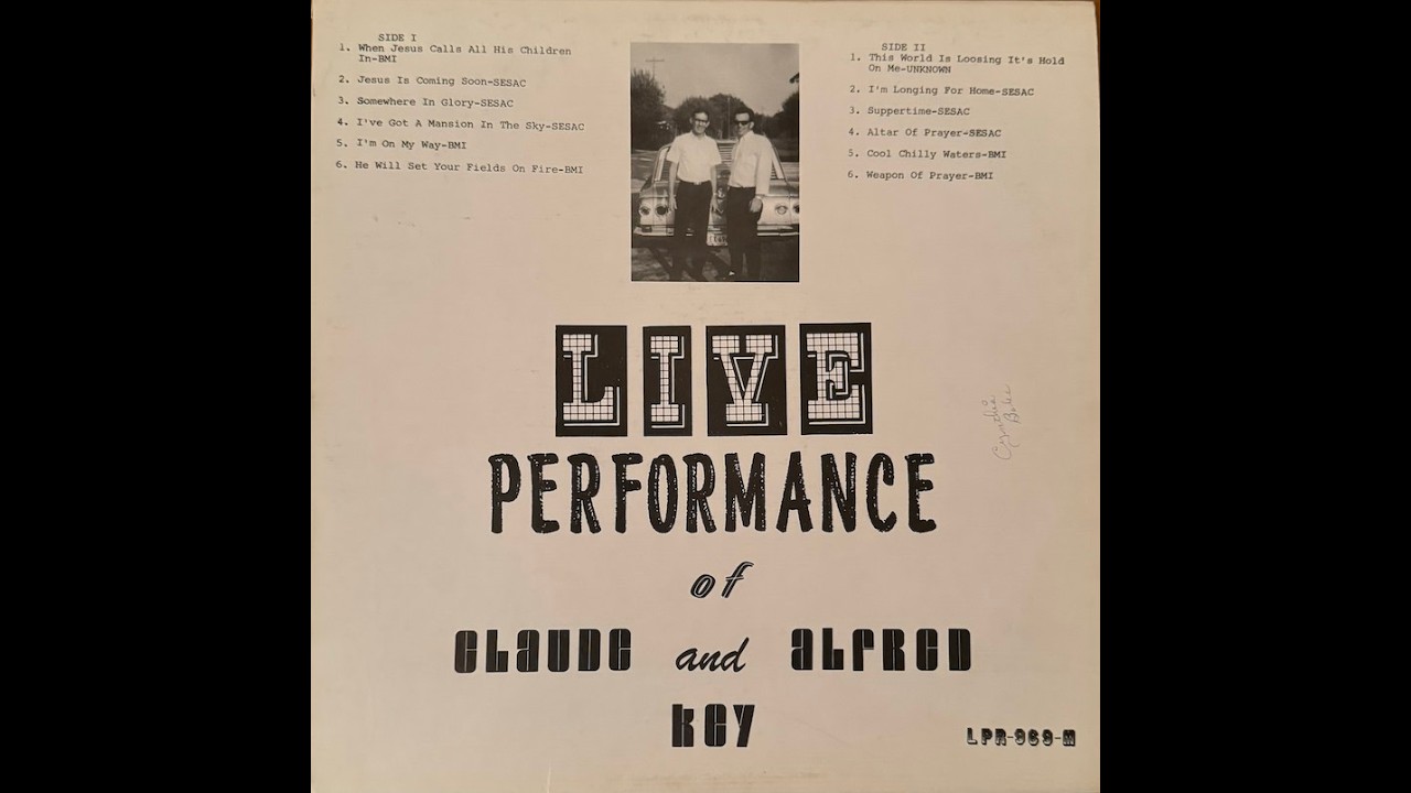 TN raw gospel duet: Claude and Alfred Key 