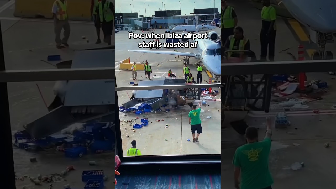 Leaving Ibiza like ✈️😂 #ibiza #techno #airport #comedy #music