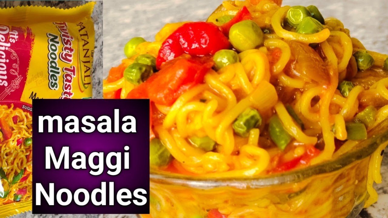 Maggi masala recipe। मैगी बनाने का तरीका । Vegetable Maggi masala recipe । Maggi recipe in Hindi ।