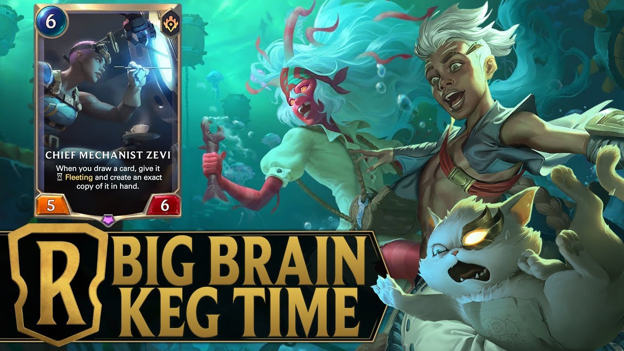 THE GREATEST KEG OTK COMBO With Mischievous Marai !!! - Ekko Deck - Legends of Runeterra