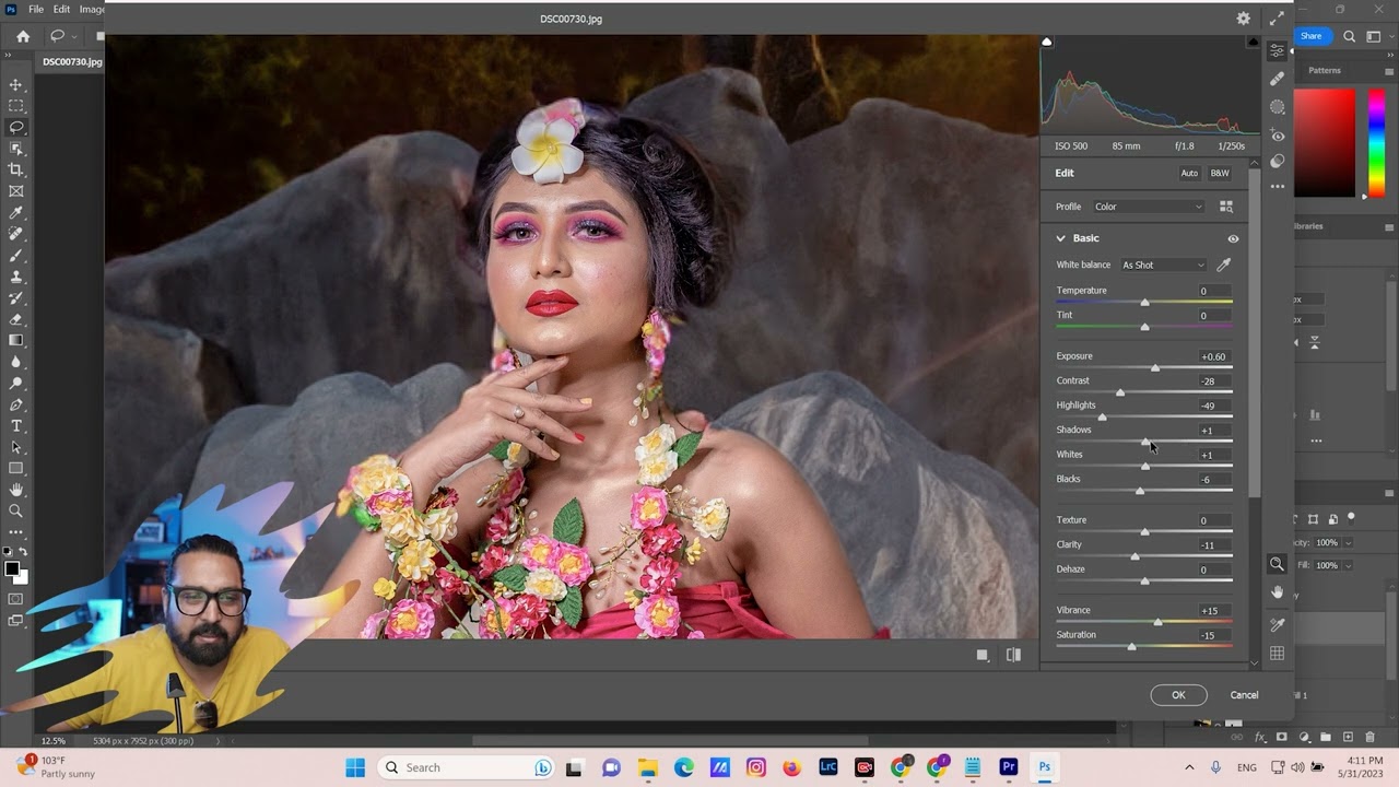 Magic Background Change in photoshop CC2023