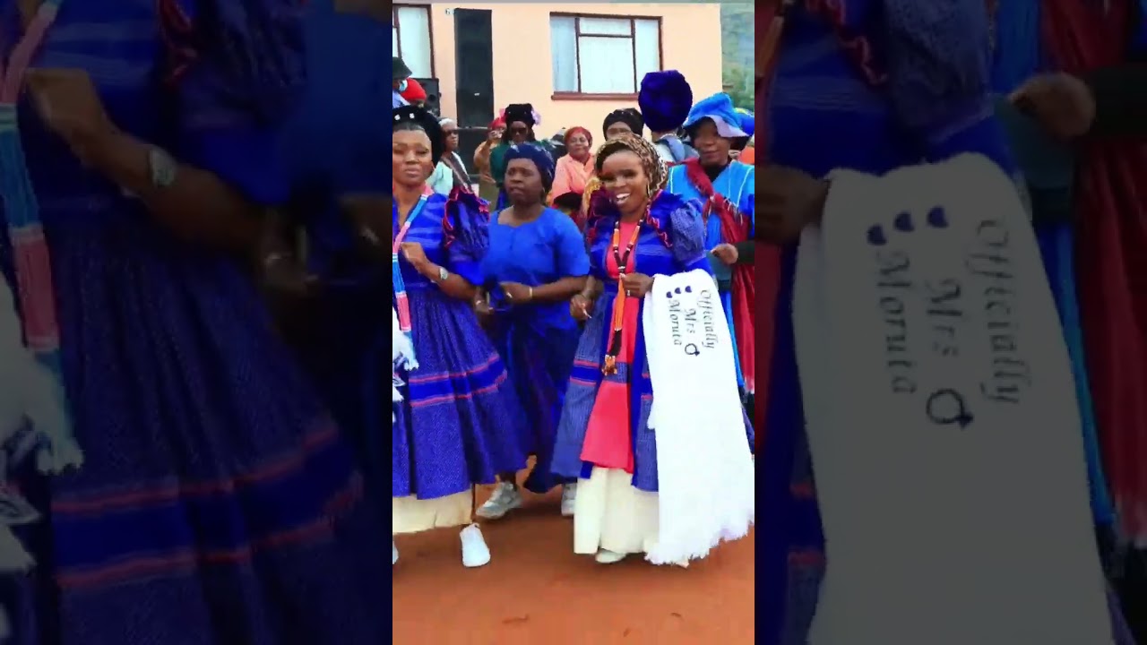 Sepedi traditional attire bt two Brides #wedding #weddingreception #dance #weddingceremony