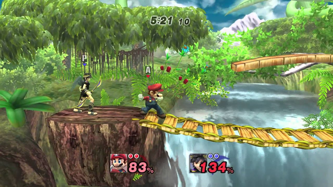SSBPM netplay - Parnic (Pit) vs SparkyFlooner (Mario)