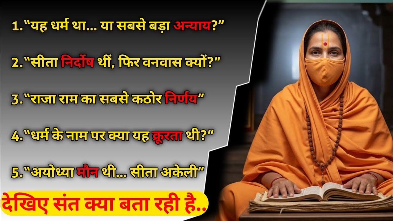 निर्दोष सीता को वनवास क्यों मिला? | Shocking Ramayan Truth #ramayancontroversy #xitihas