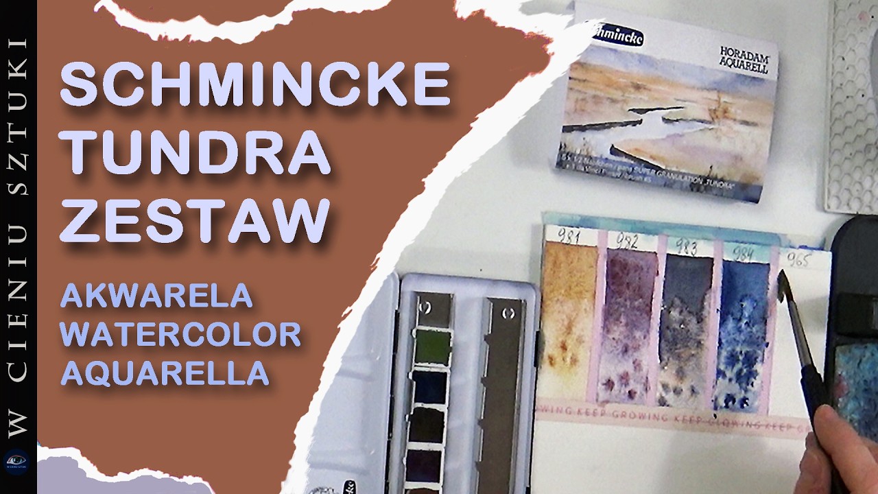 Schmincke - zestaw  akwareli Tundra 01