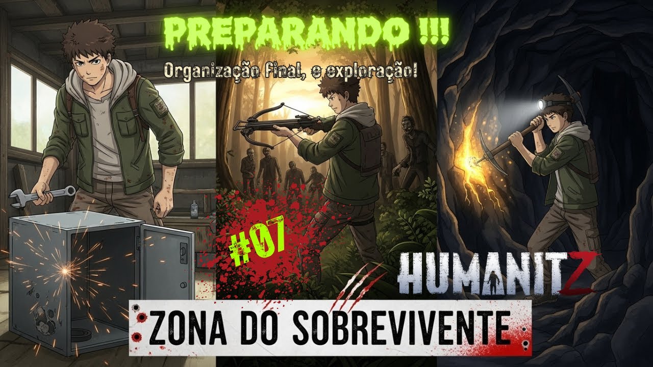 HumanitZ Cap.07: A Era do Ferro! Han Fabrica a Primeira Picareta de Metal.