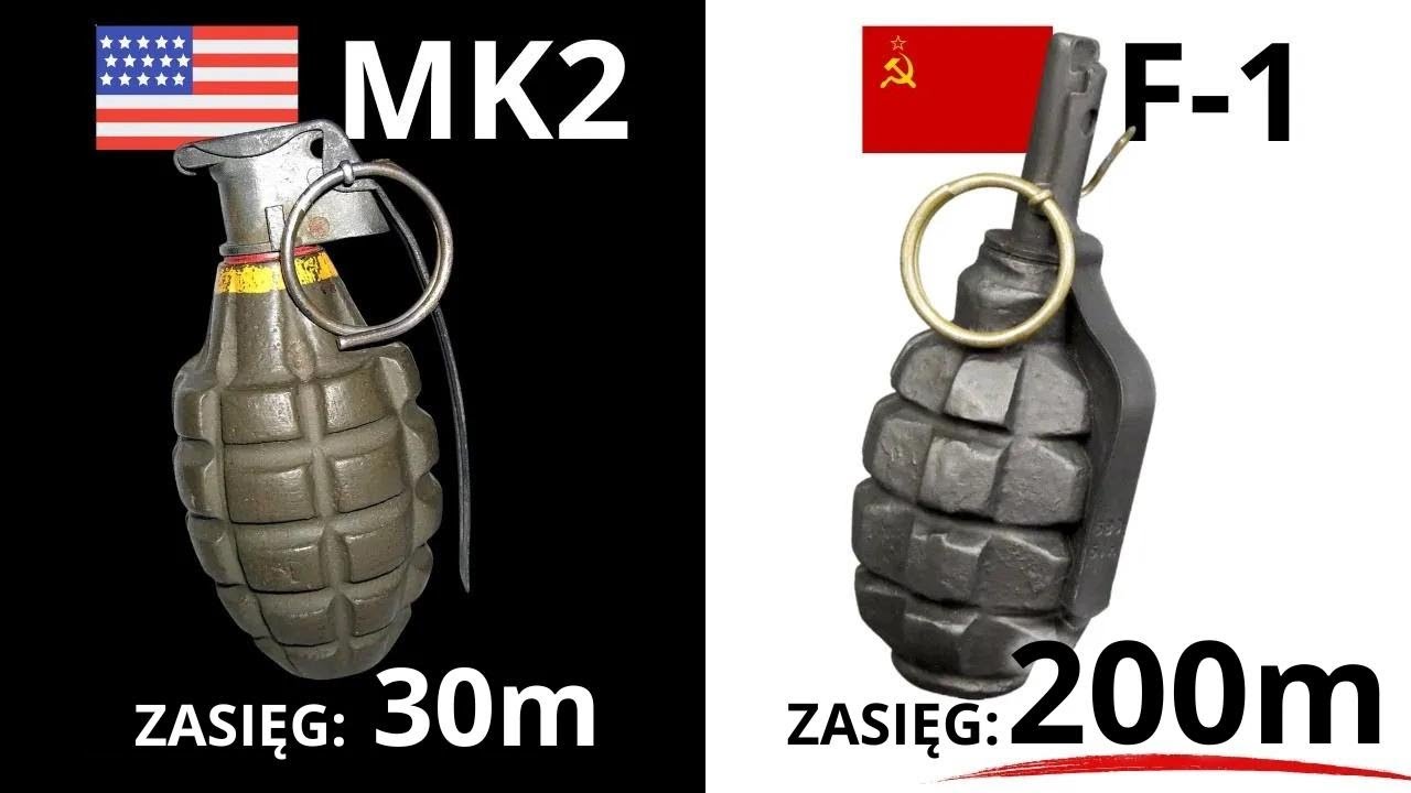 Dlaczego radziecka granat F-1 był tak niebezpieczny?