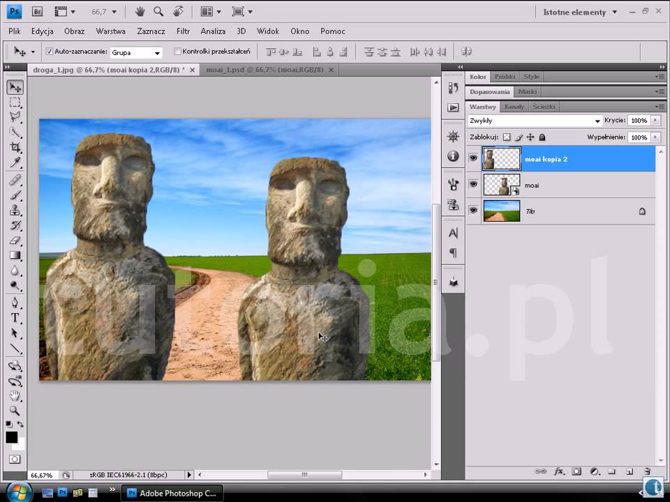 Cechy obiekt&oacute;w inteligentnych w Photoshop CS4 - tutoria.pl