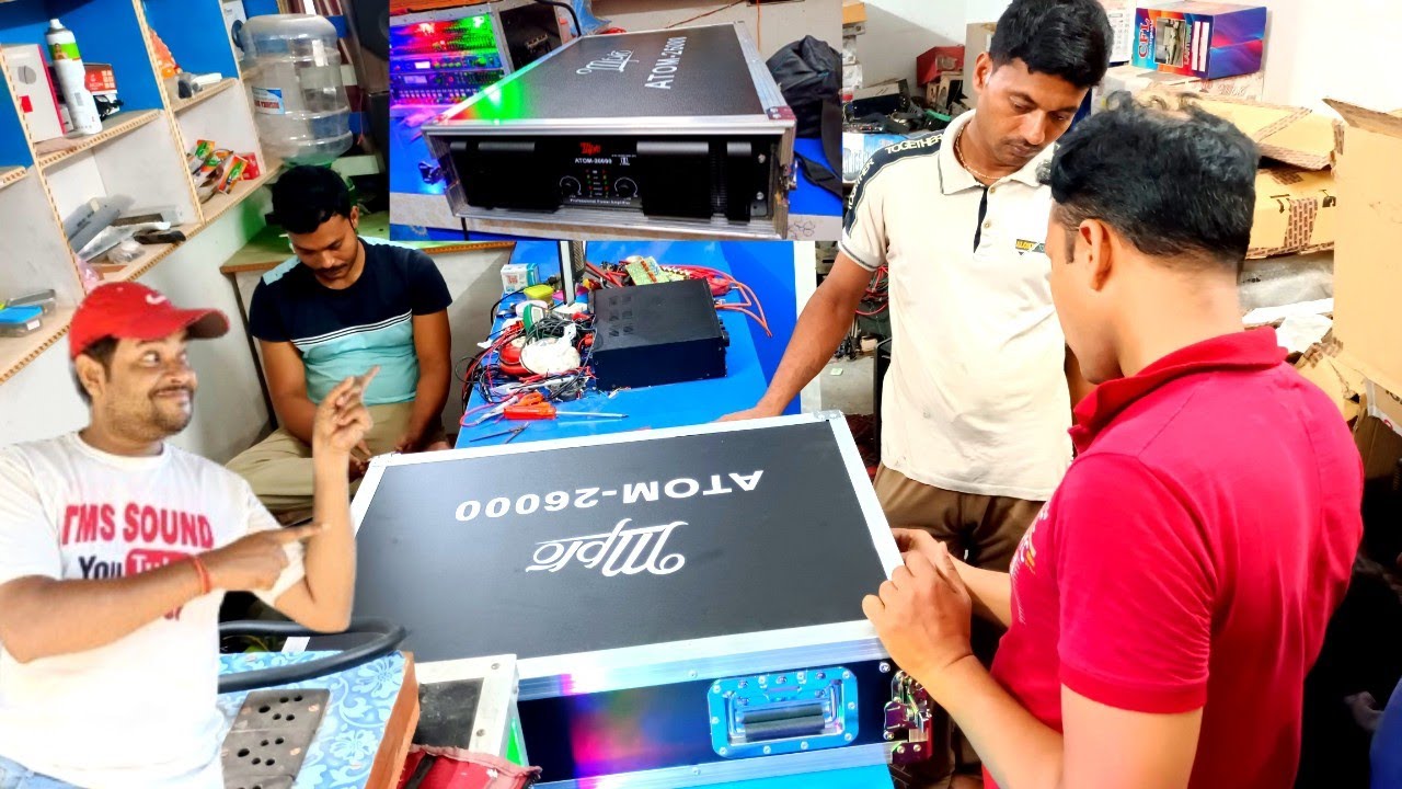 নতুন ATOM 26000 মেশিন এনে পীযূষ দার দোকানে টেস্টিং হল 👉 Amplifier Review Video