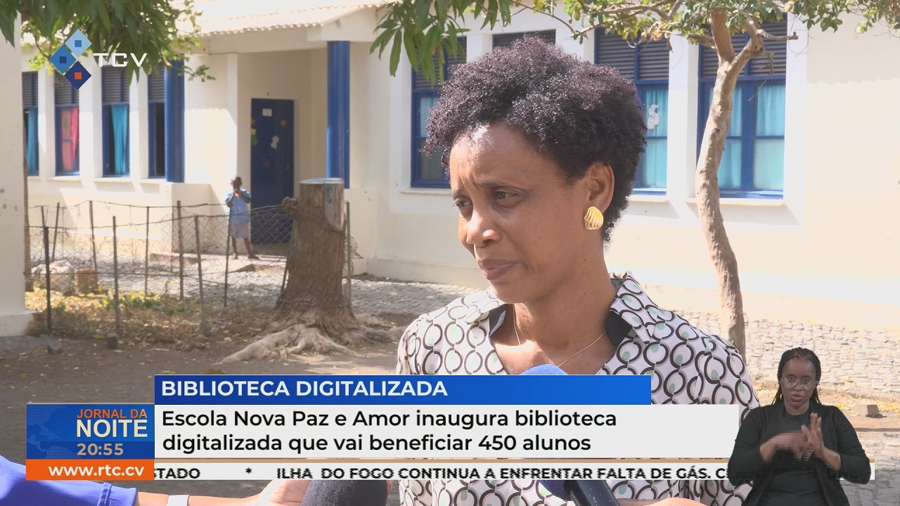 Escola Nova Paz e Amor inaugura  biblioteca digitalizada que vai beneficiar 450 alunos