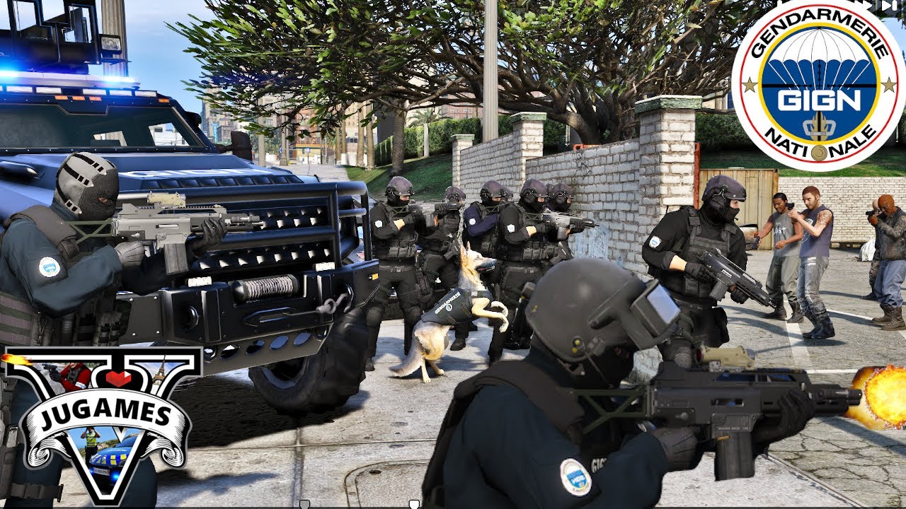 ASSAUT GIGN💥LES MOTARDS SE REBELLENT💥[GTA 5 LSPDFR]