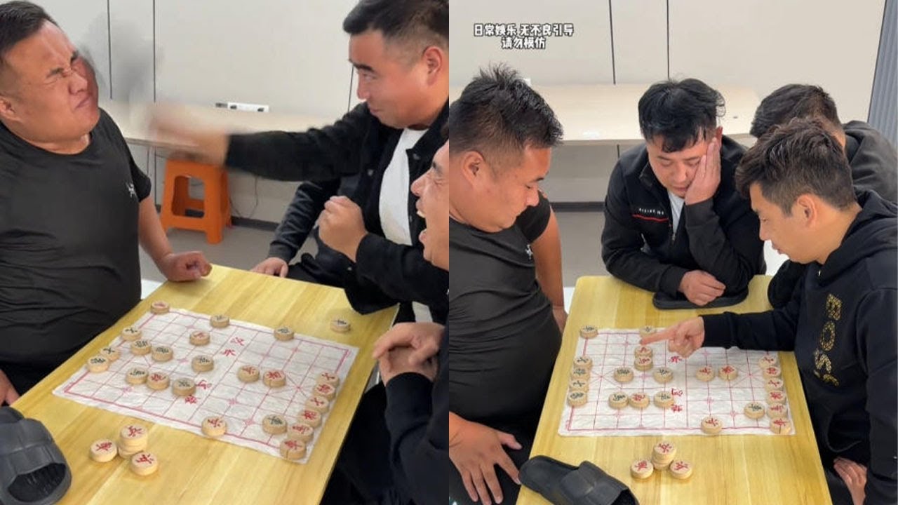 象棋比赛之盲盒，难以下咽的痛苦！#搞笑 #搞笑视频 #funny #爆笑 #精彩互动