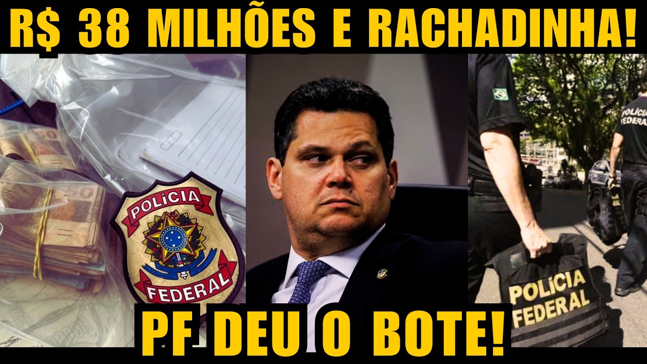 URGENTE: PF ENCURRALA ALCOLUMBRE! O ACORDO SECRETO E O DEBOCHE DOS 38 MILH&Otilde;ES!