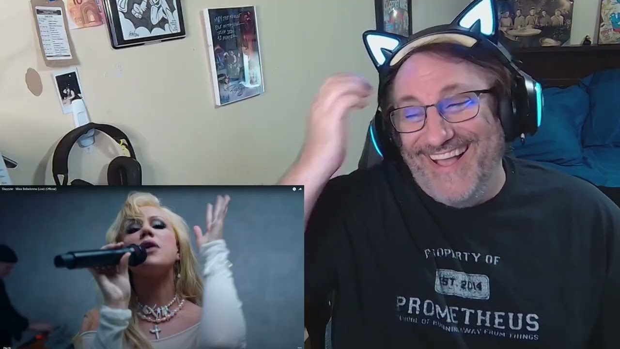 Slayyyter   Miss Belladonna Reaction
