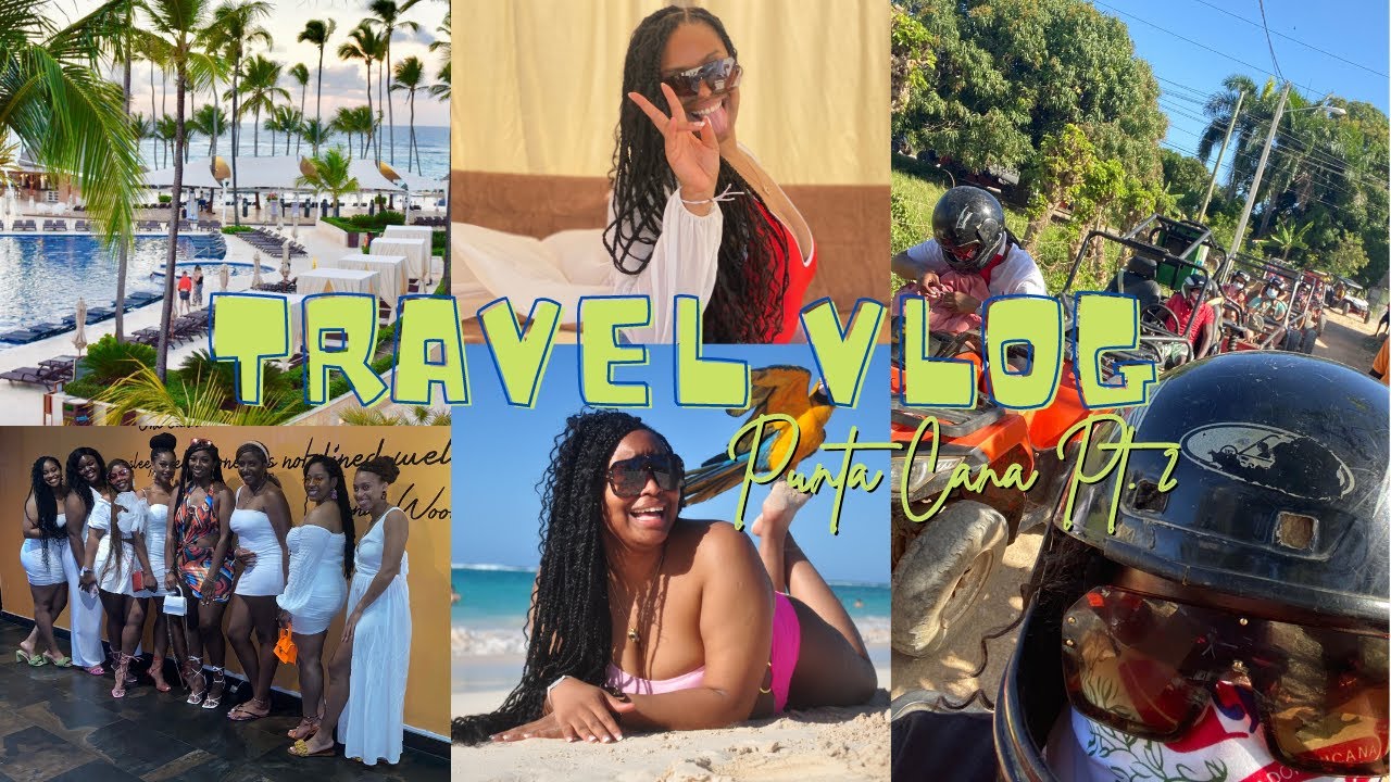 PUNTA CANA GIRL'S TRIP Pt. 2 🇩🇴 | ALL WHITE ATTIRE, PRIVATE CABANA + LUXURY SPA